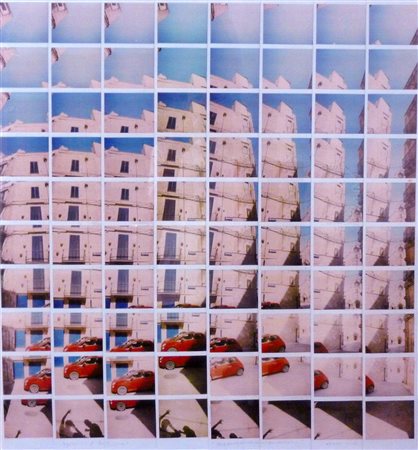 Maurizio Galimerti "Io & Henry…." 2011 Mosaico Polaroid cm 78x78 Composto da...