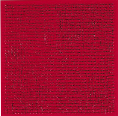 Bernard Aubertin "Chiodi su tavola" 1970 - Chiodi su tavola - cm 40x40 -...