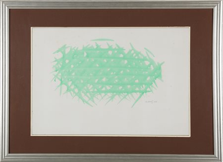 DORAZIO PIERO (1927 - 2005) Senza titolo. 1963. Acquarello su carta. Cm 56,10...