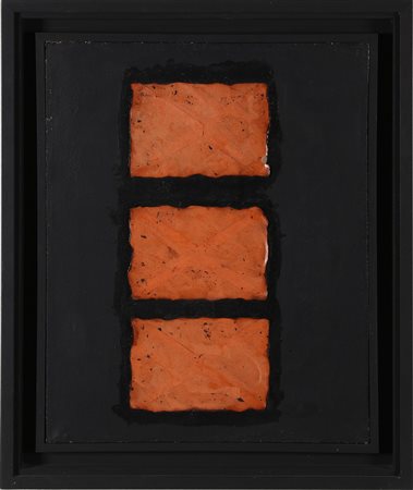 SIMETI TURI (n. 1929) Collage di buste. . 1961. Tecnica mista e collage su...