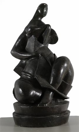 LOBO BALTASAR (1910 - 1993) Senza titolo. Bronzo. Cm 27,00 x 55,00 x 30,00....