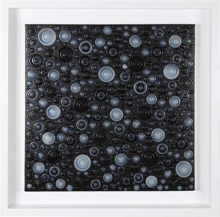 NIDO DAVIDE (1966 - 2014) Finestra 27. 2004. Colle termofusibili su tela. Cm...