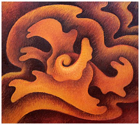 GIOVANNI BOFFA Torino 1935 (vive a Livorno) Ipotesi.. 1994 Olio su tela 80 x...