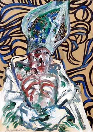 Aldo Borgonzoni 1913, Medicina (Bo) - 2004, Bologna (Bo) - [Italia] Cardinale...