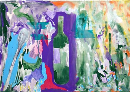 Massimiliano Carisdeo 1968, Ancona (An) - [Italia] senza titolo mista su tela...