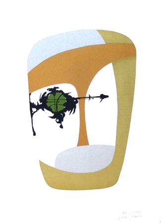 Edgardo Mannucci 1904, Fabriano (An) - 1986, Arcevia (An) - [Italia] Maschera...