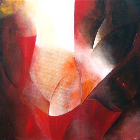 Maura Menichetti 1953, Perugia (Pg) - [Italia] Carmen mista su tela 60x60 cm...