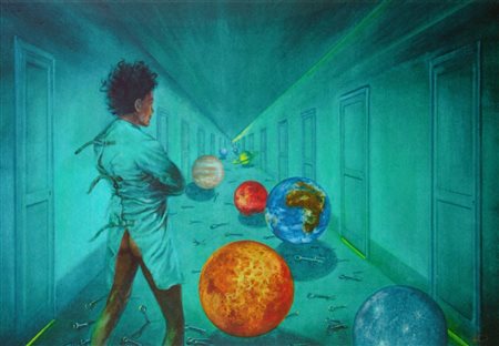 Andrea Prandi 1979, Zevio (Vr) - [Italia] Sistema inkjet e carborundum su...