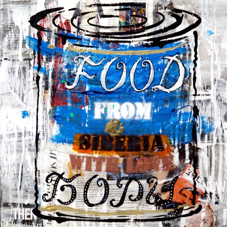 Ludmilla Radchenko 1978, Omsk - [Russia] Siberian soup blue mista su tela...