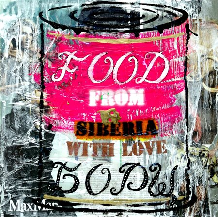 Ludmilla Radchenko 1978, Omsk - [Russia] Siberian soup pink mista su tela...