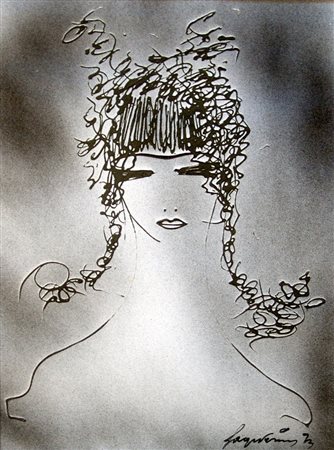 Sage Vernis 1916, Bengasi (Libia) - [Italia] senza titolo mista su cartone...