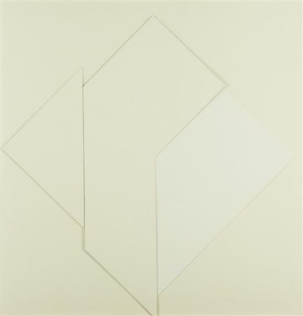 Sandro De Alexandris Rilievo - Collage 0013/3 1970 Collage di cartoni bianchi...