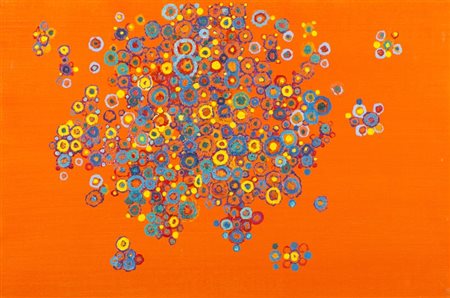 Massimo Kaufmann Senza titolo Tecnica mista su tela cm. 40x60 Sul verso: firma.