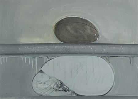 Emilio Scanavino Composizione 1965 Tempera su carta intelata, cm. 50,5x69...