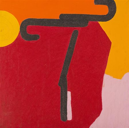 Walter Fusi da "La lunga estate" 3 Olio e tecnica mista su tela, cm. 50x50...