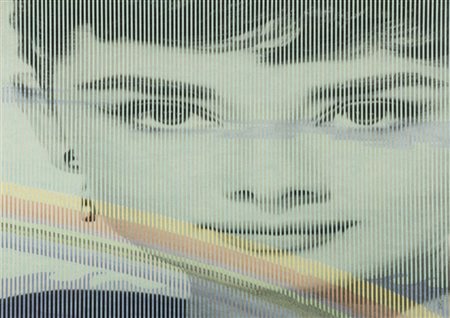 Malipiero Audrey Hepburn 2000 Collage , cm. 70x100 Firma e data in basso a...