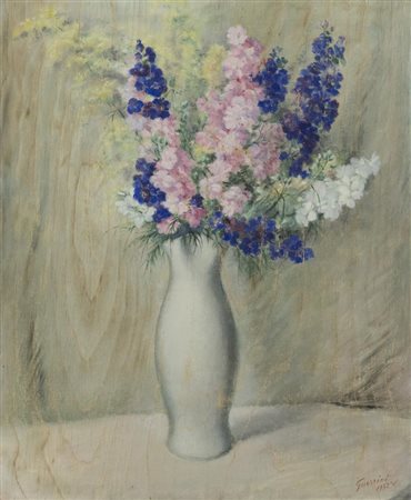 Giovanni Guerrini Primavera 1932 Olio su tavola, cm. 70x58 Firma e data in...