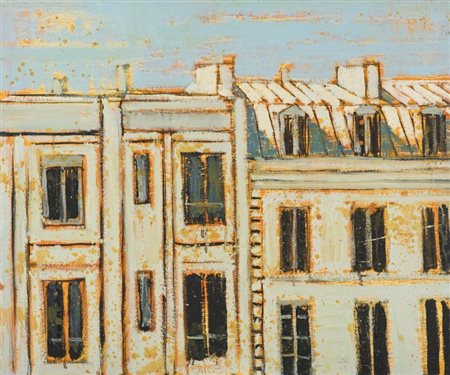 Massimiliano Alioto Luce sulla città 2005 Olio su tela, cm. 50x60 Firma e...