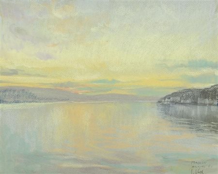 Sergio Vatteroni Mahon 1960 Pastelli su cartoncino, cm. 40x50 Firma, data e...