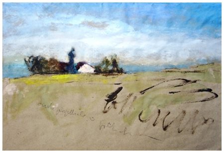 TONINO GOTTARELLI Imola 1920 – Imola 2007 Senza titolo 1991 Olio e tec. mista...