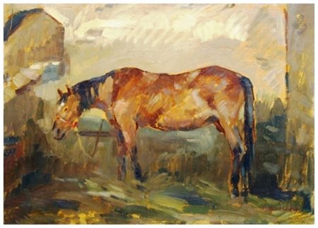 MASANIELLO LUSCHI Livorno 1942 – Livorno 1995 Senza titolo 1968 Olio su...