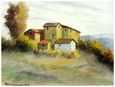 NINO TIRINNANZI Greve in Chianti 1923 – Firenze 2002 Senza titolo 1979 Olio,...