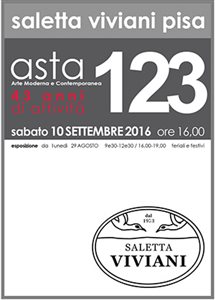 Asta N. 123 - Arte Moderna e Contemporanea