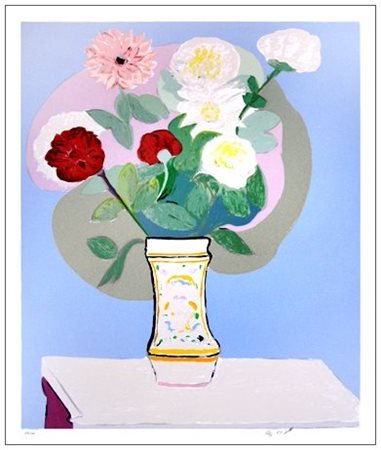 GIUSEPPE CESETTI 1902 – 1990 Senza titolo Litografia a colori es.27/120....