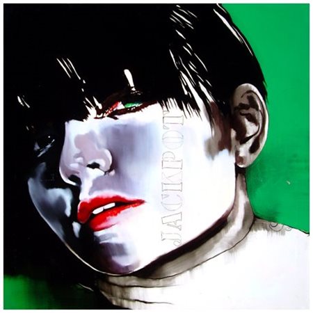 CLEONICE GIOIA 1976 Jackpot Olio su tela 100 x 100. Firma, data e titolo sul...