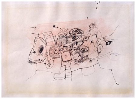 GUIDO BIASI 1933 – 1983 Senza titolo 1963/64 Inchiostro e guazzo su...