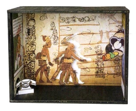 ALAIN ARIAS–MISSON 1938 Theatre box 2011 T.m. in scatola di legno 30 x 38 x...