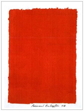 BERNARD AUBERTIN 1934 Senza titolo 2007 Acrilico su cartoncino 31 x 23. Firma...