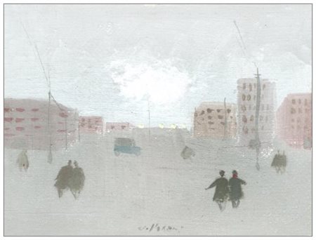 FRANCO VILLORESI 1920 – 1975 Senza titolo Olio su cartone telato 15 x 20....