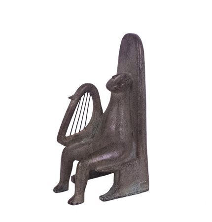 Andrea Picini (Roma 1935 - Roma 2003), Senza Titolo. Scultura in bronzo,...