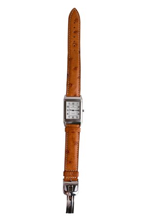 Orologio Jager Le Coultre reverso acciaio.