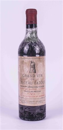 Chateau Latour 1954 ( Tot. 1 bt 0,75 lt. ) LV3 Well preserved with...
