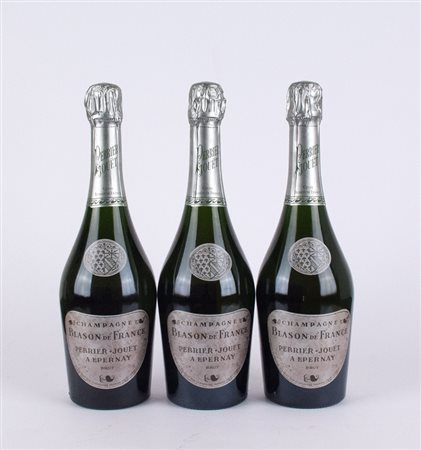 Champagne Blason de France Perrier Jouet ( Tot. 3 bt 0,75 lt. ) 1 bt (cuvée...