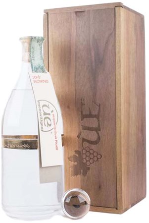 Grappa Nonino Collezione Vendemmia / Vintage 1989 Baccarat 1990 "Versi Davide...