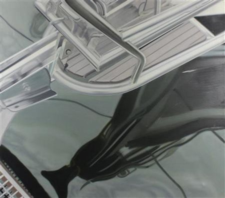 Matthias Kistmacher, Matthias Kistmacher, Bow 1, 2007, tecnica mista su lino,...