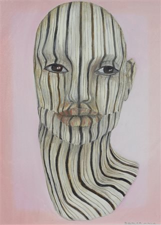 Rabarama, Ri-volto, 2007, olio su tela, cm. 40x30, firmato in basso a destra,...