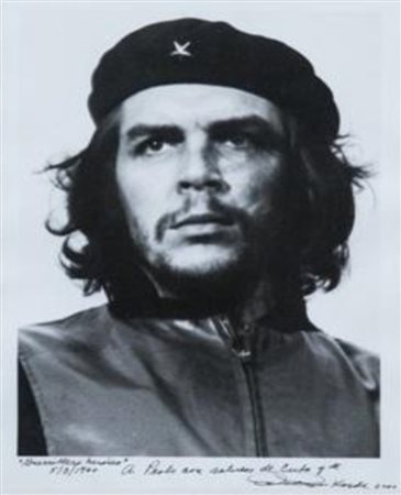 Alberto Korda, GUERRILLERO HEROICO, 05/03/1960, fotografia, cm. 34x27,...