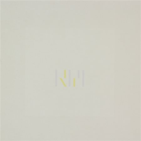 Antonio Calderara, Senza titolo, serigrafia su carta, es. 12/60, cm. 27x27,...