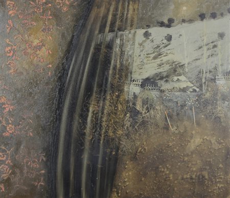 Giuseppe Banchieri, Finestra, 1969, olio su tela, cm. 60x70, firmato e datato...