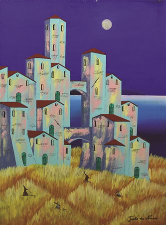 Paolo Da Norcia, Estate, 2007, acrilico su tela, cm. 80x60, firmato in basso...