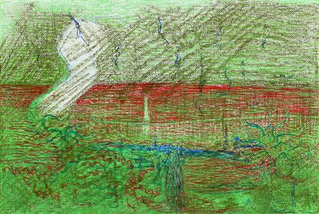 ENRICO DELLA TORRE 1931 Senza titolo, 1967 Tecnica mista su cartoncino, cm....