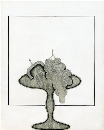 ANGELO CAGNONE 1941 Natura morta, 1968 Olio su tela, cm. 50 x 40 Firmato e...