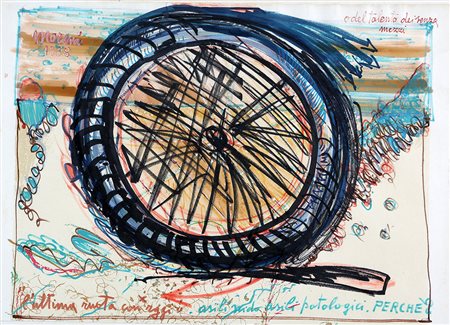 MATTIA MORENI 1920 - 1999 L’ultima ruota con raggi, asili nido asili...