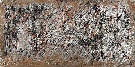 GEORGES NOEL 1924 - 2010 Peinture, anni 50/60 Tecnica mista su tela, cm. 30 x...