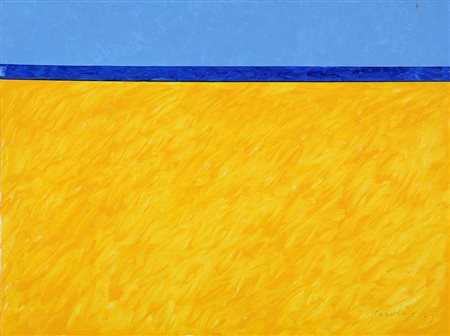 ETTORE SORDINI 1934 - 2012 Senza titolo, 2004 Olio su tela, cm. 60 x 80...