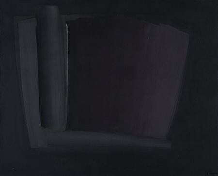 AGOSTINO FERRARI 1938 61 - 19, 1961 Tempera su tela, cm. 81 x 100 Firmato in...